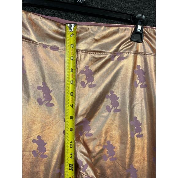 Disney World 50th Anniversary EARidescent Womens Size 2X Leggings Rose Gold - Picture 11 of 13